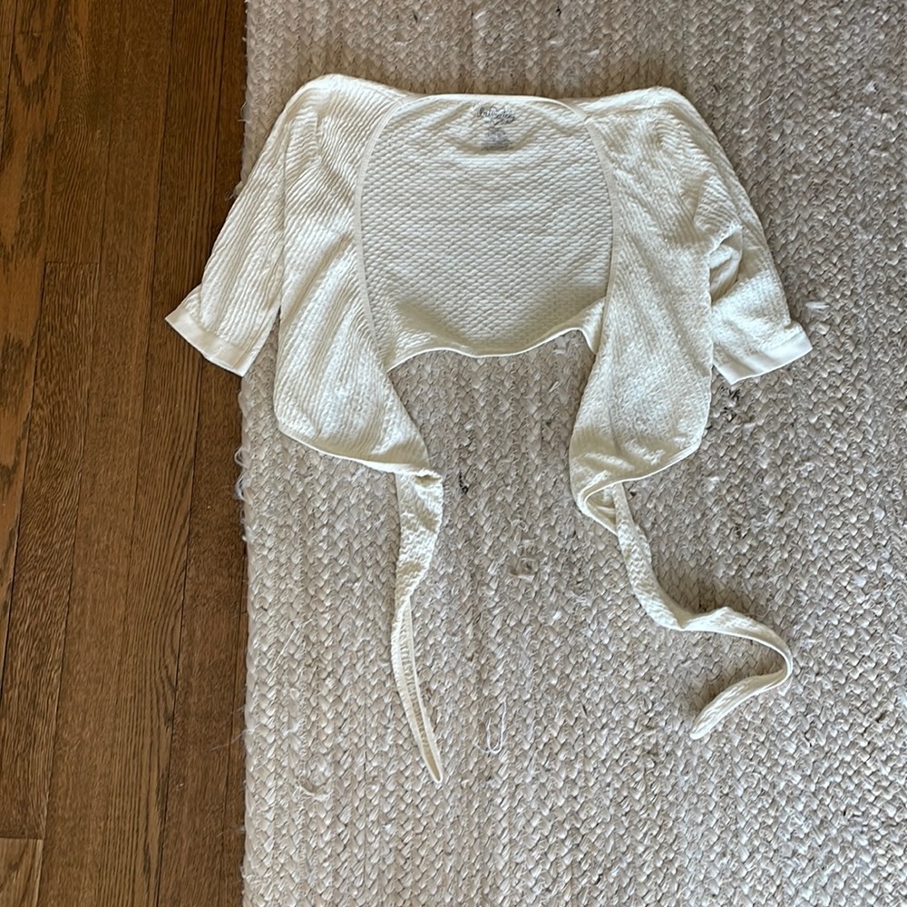 Free People Tie Front Top